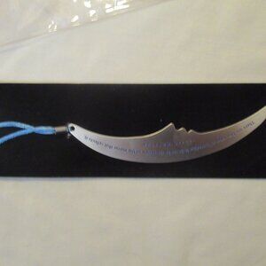 EDITH WHARTON metal bookmark